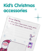 Kid's Christmas accessories